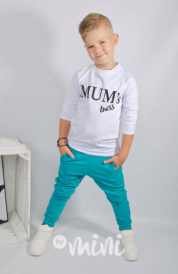 Tyrkys chlapecké tepláčky - BASIC