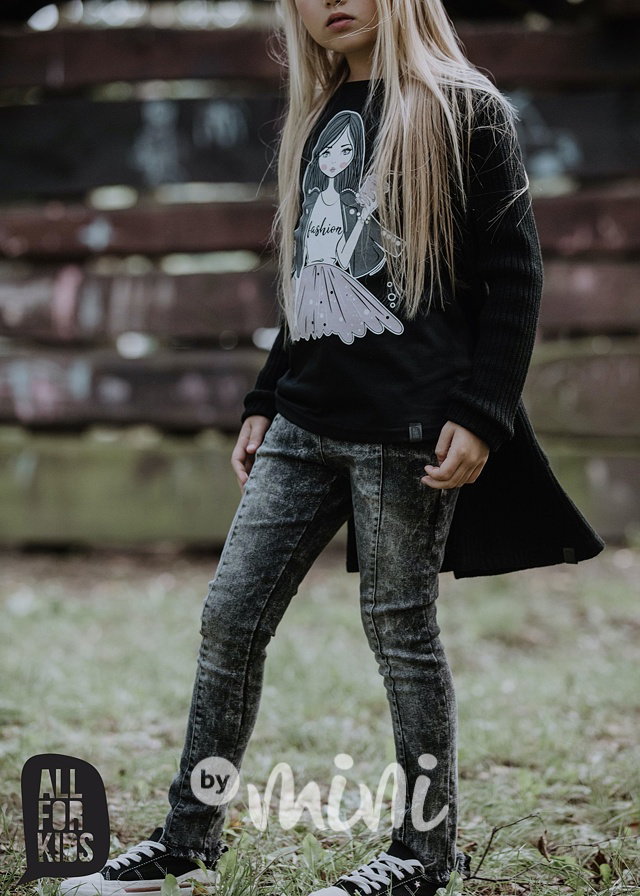 Svetříkový kardigan - černý *by AFK*