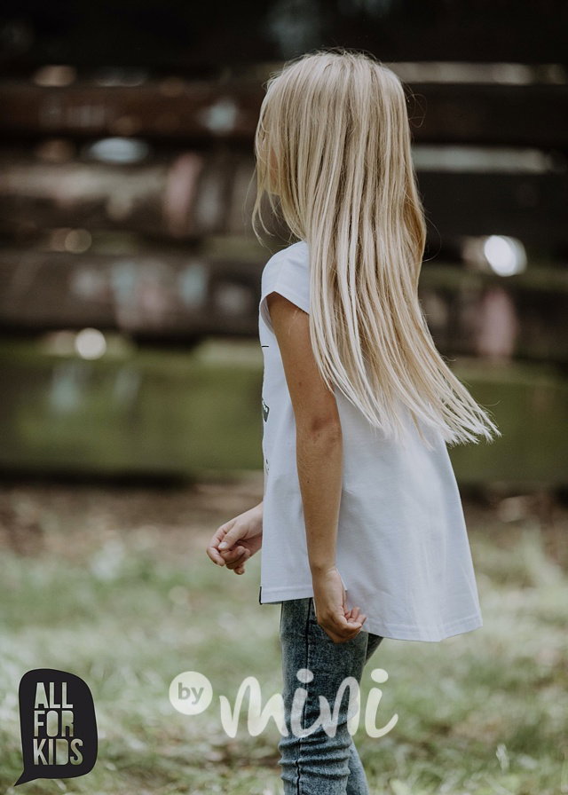Fashion girl blůzka - bílá *by AFK*