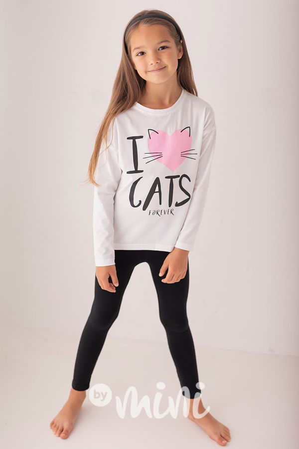 THERMO zateplené legíny Lily Grey - černé