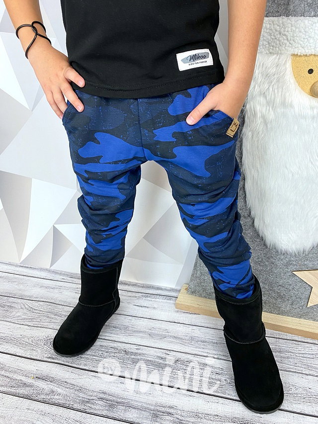 Zateplené blue army tepláčky BASIC