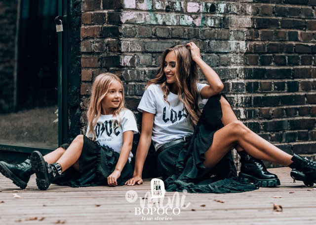 LOVE triko bílé #MiniMe