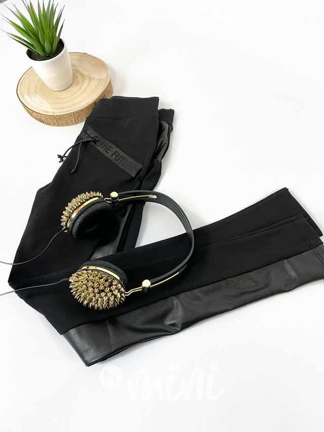 Teenage jegginy duo leather