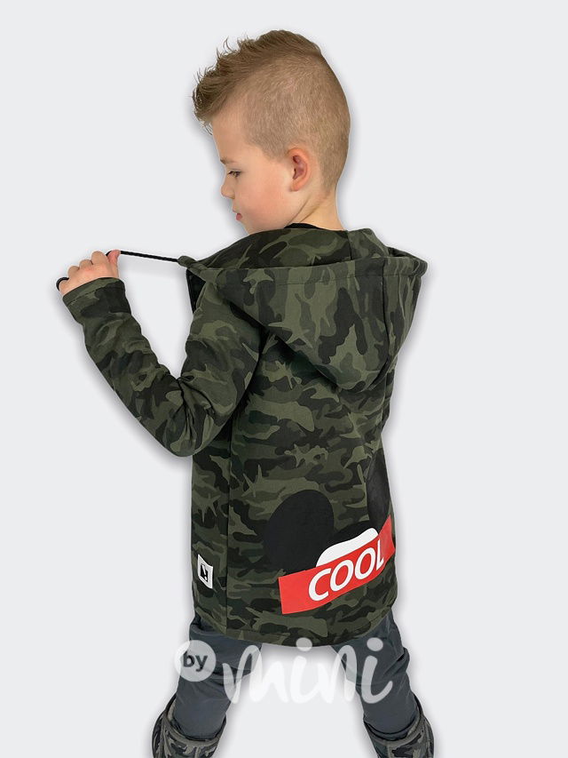 Army COOL dlouhá flísová mikina