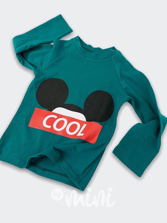 Chlapecké triko COOL - smaragdové