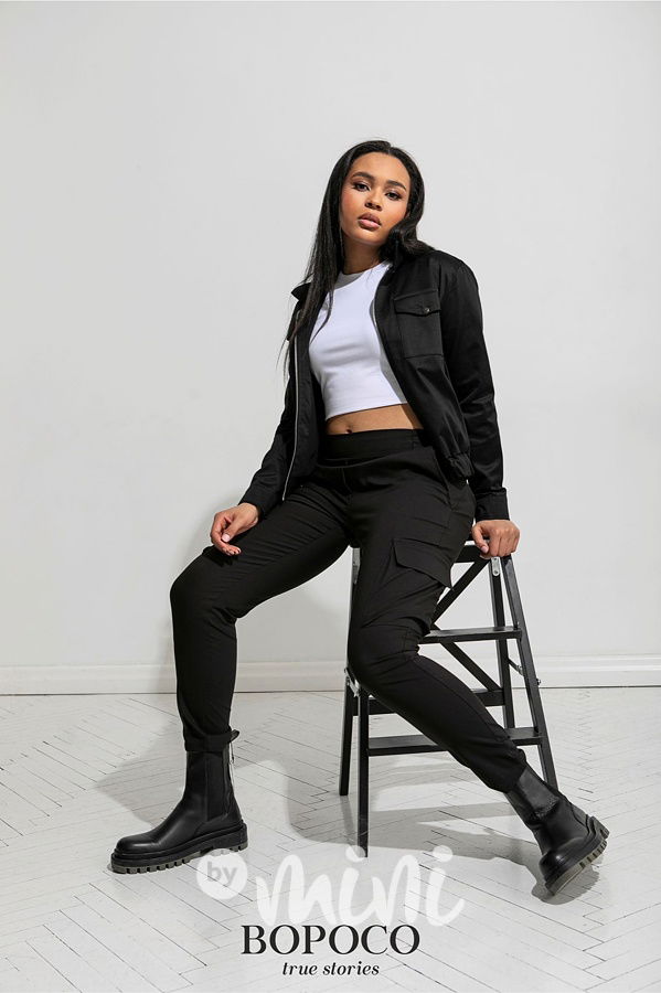 Černé kapsáče urban street style #MiniMe