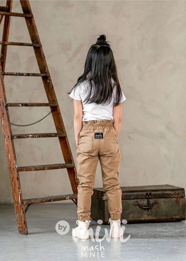 Žebrovaný top bílý *MashMnie*