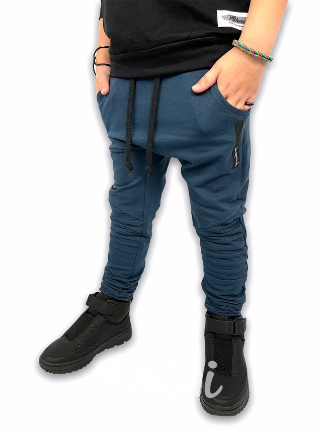 NEW biker baggy tepláky petrol  *Despacito*