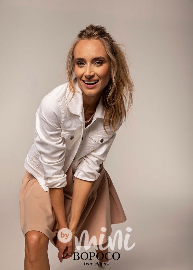 Beige letní šaty BESTSELLER