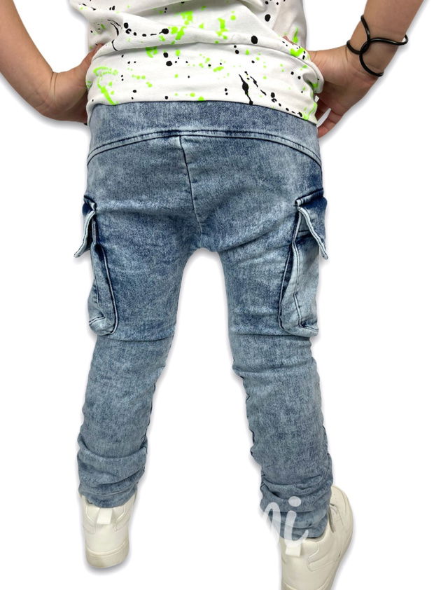 Jeans chlapecké baggy kapsáče