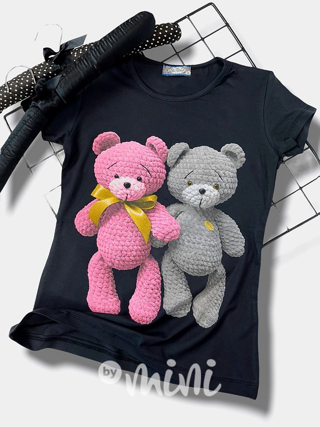 Teddies triko - černé