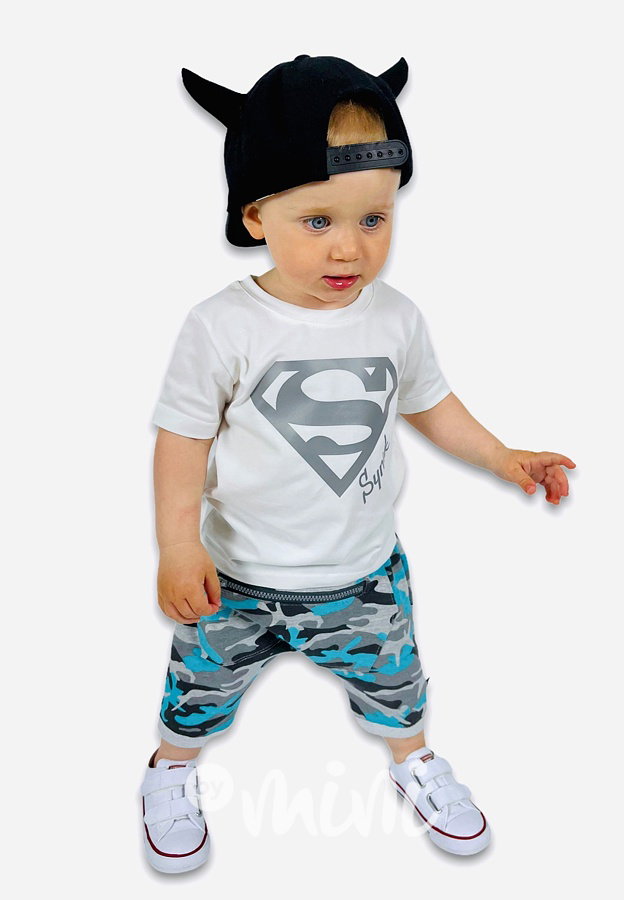 Super synek letní army souprava