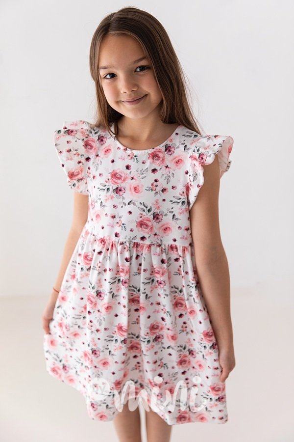 Tender rose dívčí šaty