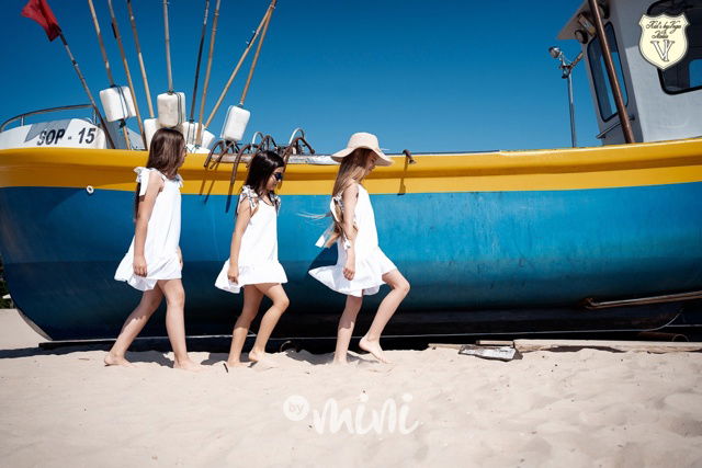 Mušelín bílé letní šaty