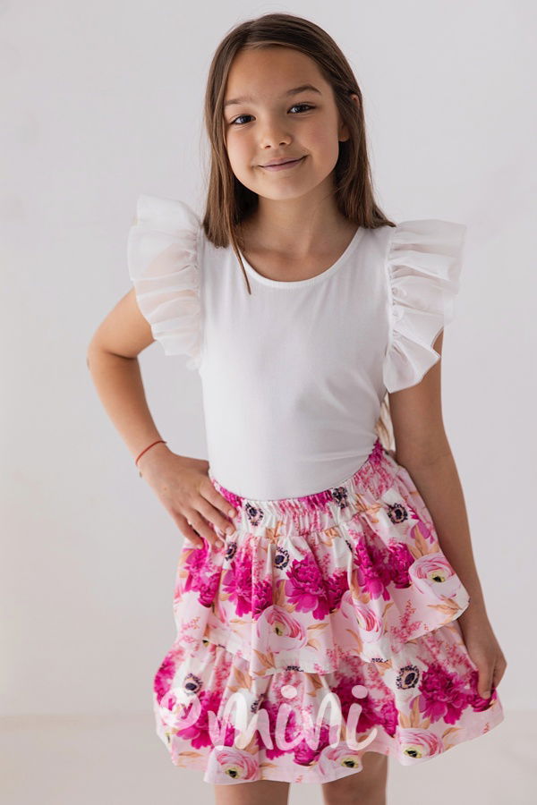 Pink Dream řasená sukně *Lily Grey*