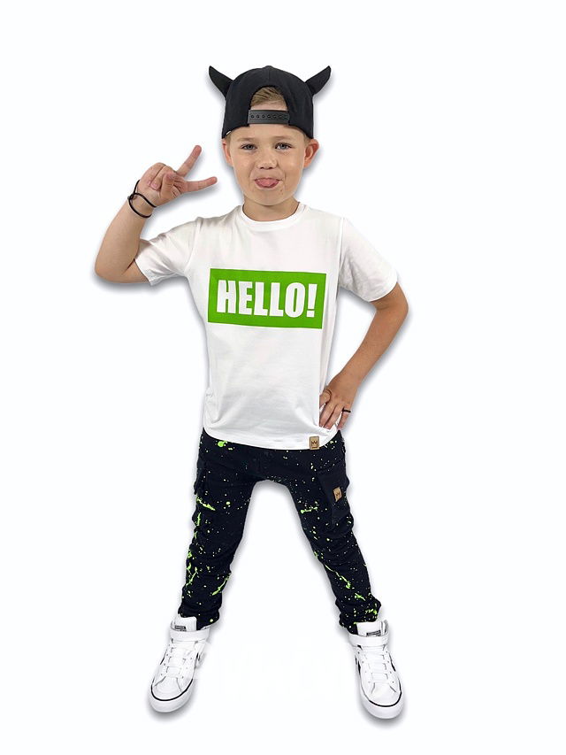 Splash baggy kapsáče se zipem black/neon