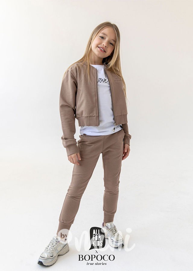 Chocolate loungewear mikina