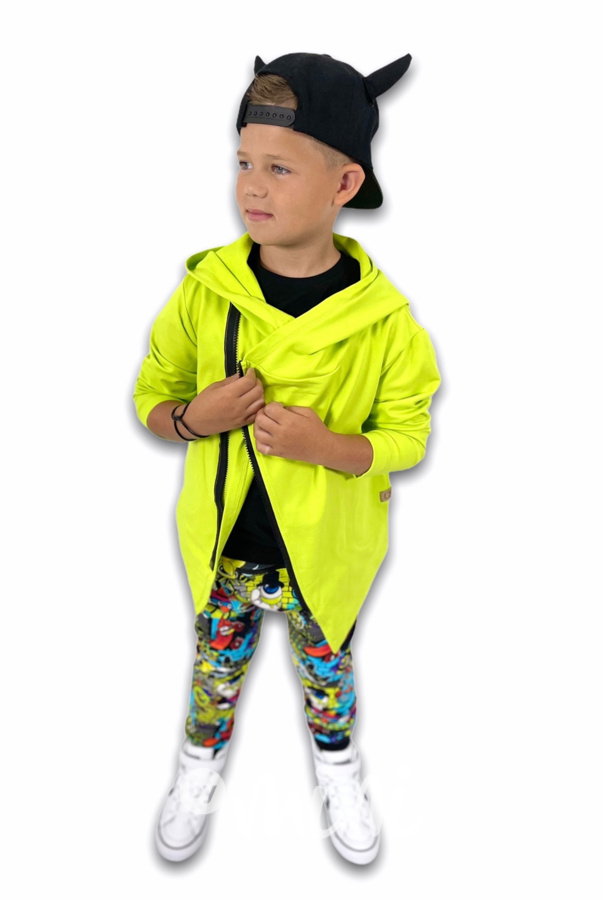 Asymetrická lemonková mikina