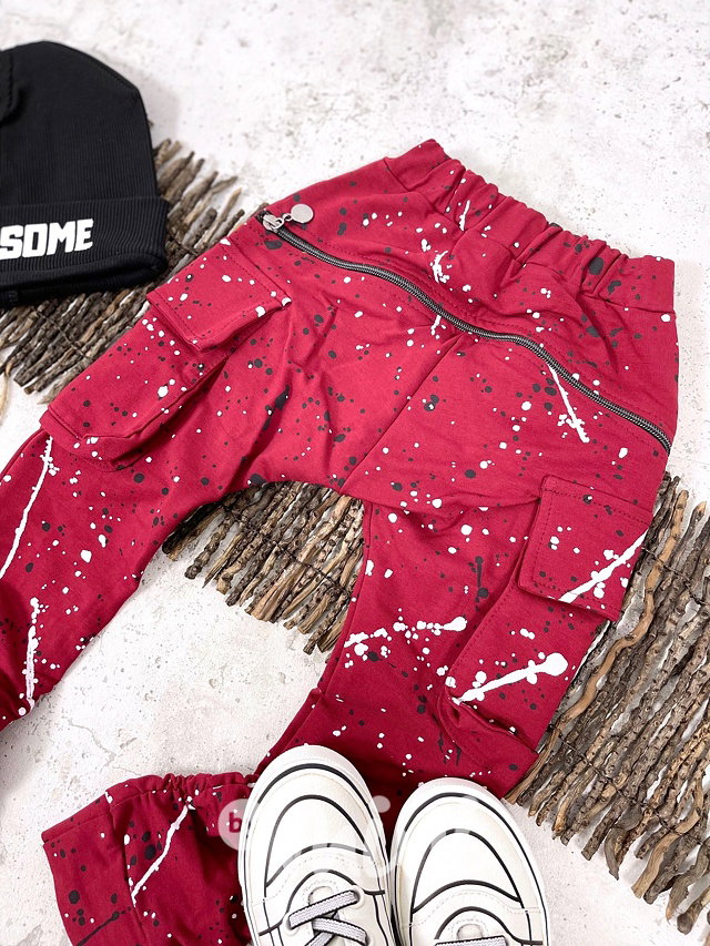 Splash chlapecké baggy kapsáče zip - bordo