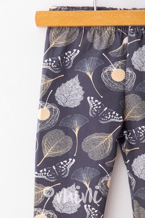 Autumn soft cotton legíny *Lily Grey*