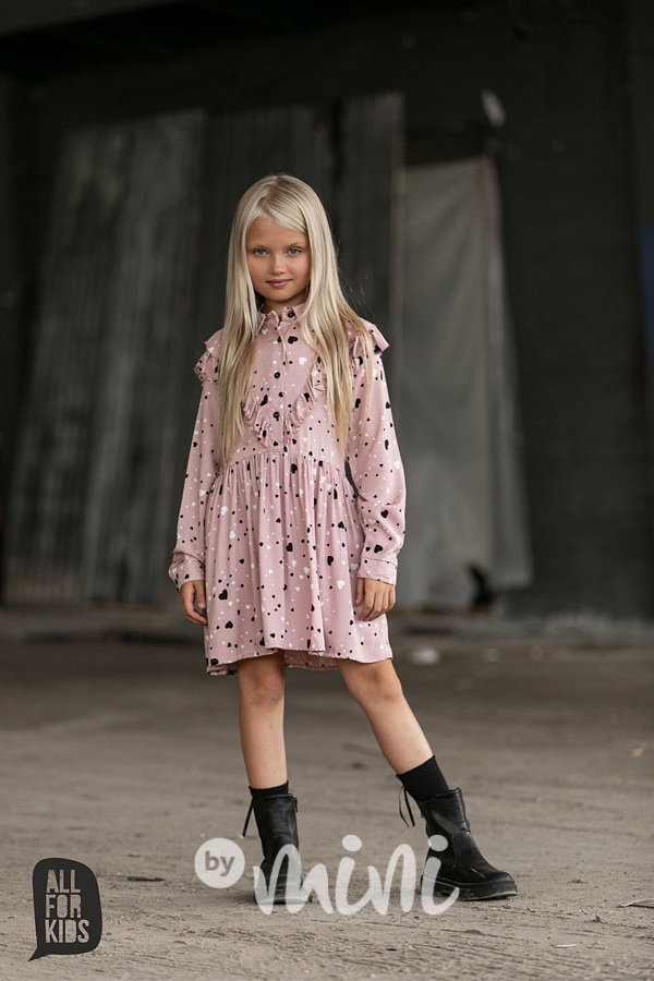 Boho elegant šaty srdíčka