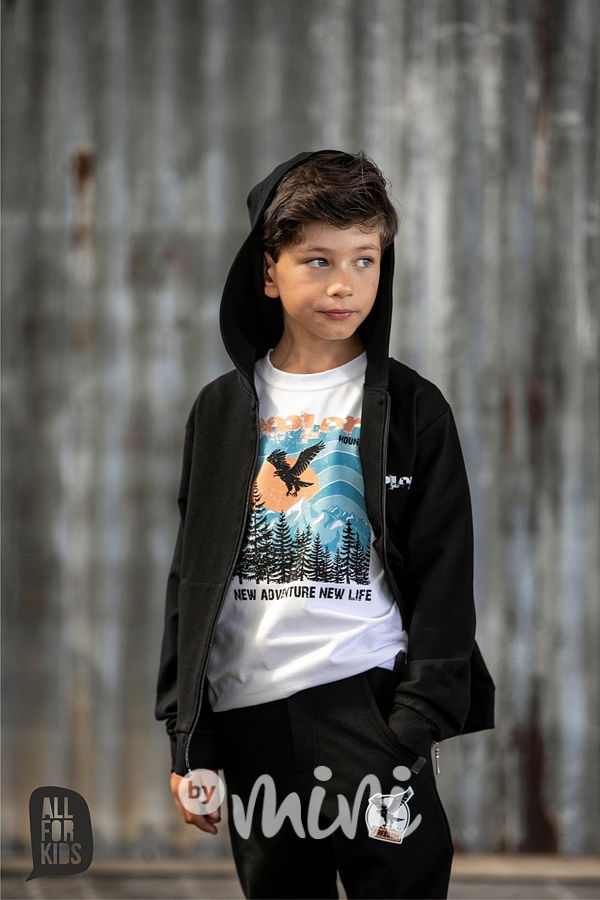 EXPLORE jogger tepláky black