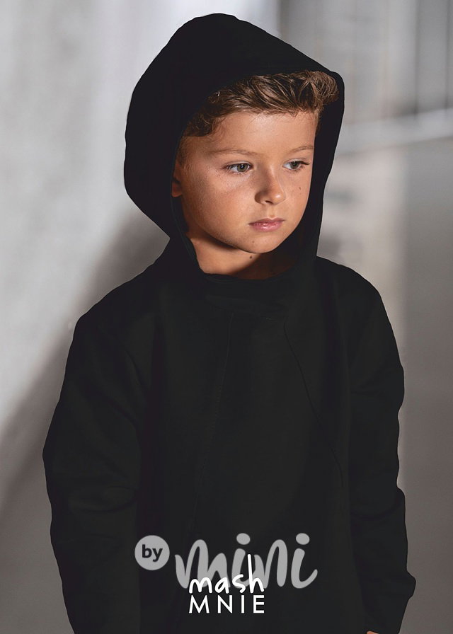 BRUSH hoodie mikina černá *MashMnie*