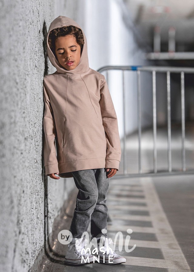 BRUSH hoodie mikina beige *MashMnie*