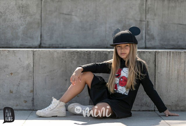 SMILEY šaty černé