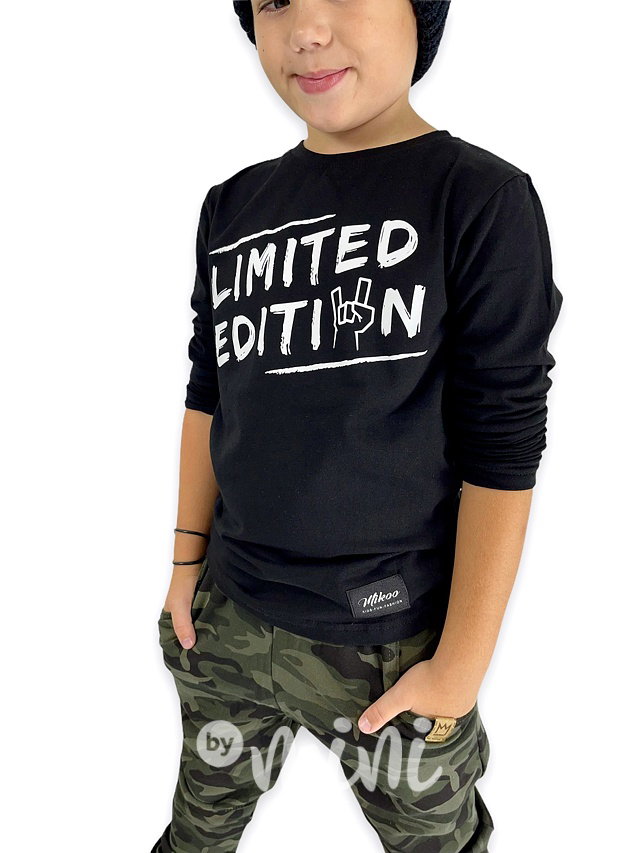 LIMITED EDITION triko černé