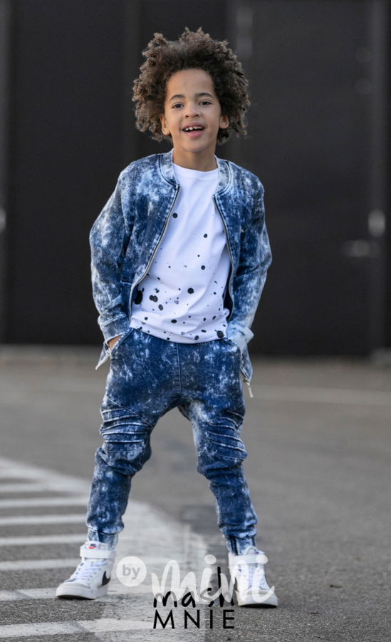 Splash acid wash jeansy blue *MashMnie*