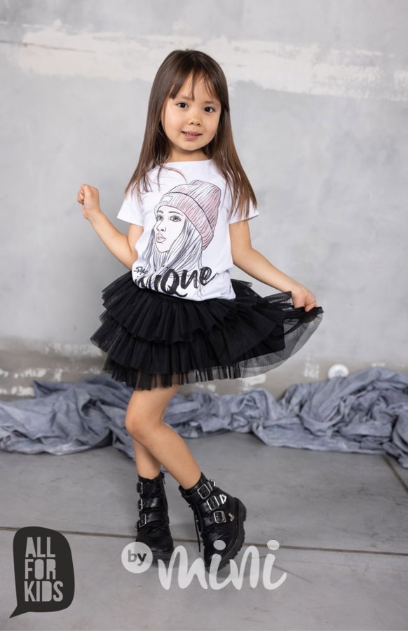 Unique t-shirt white