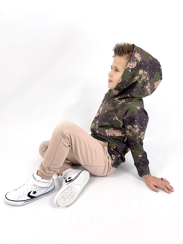 Army splash mikina