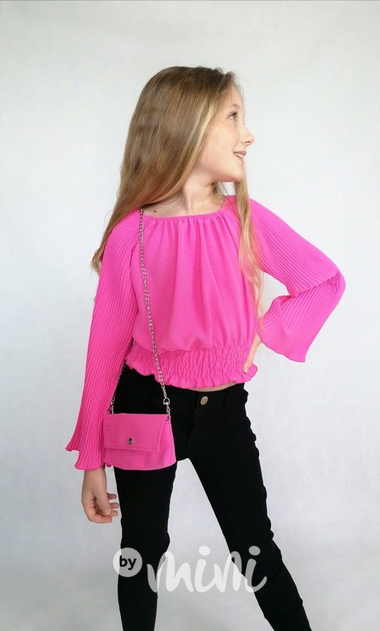 Glamour blůzka s kabelkou