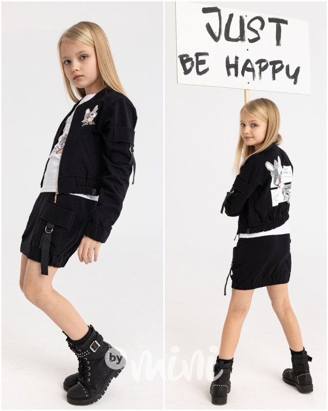 Buldoček bomber black