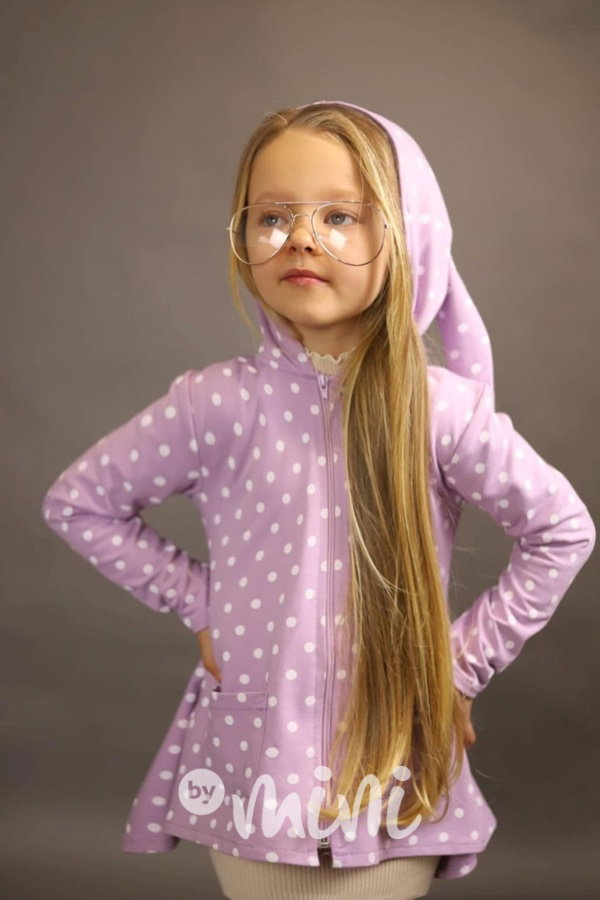 Bunny mikča lila