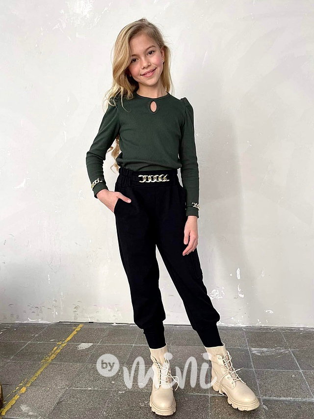 Fashion kapsáčové kalhoty se zdobením
