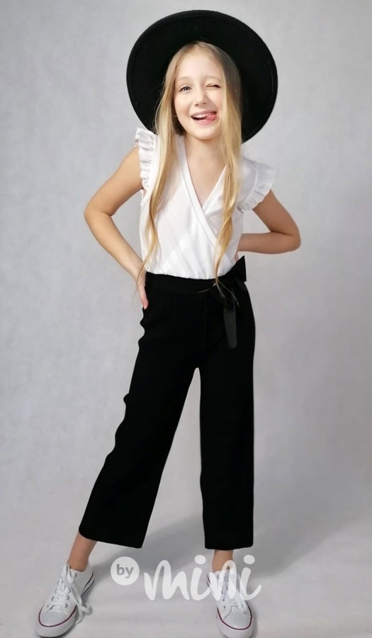 Glamour letní overal white/black