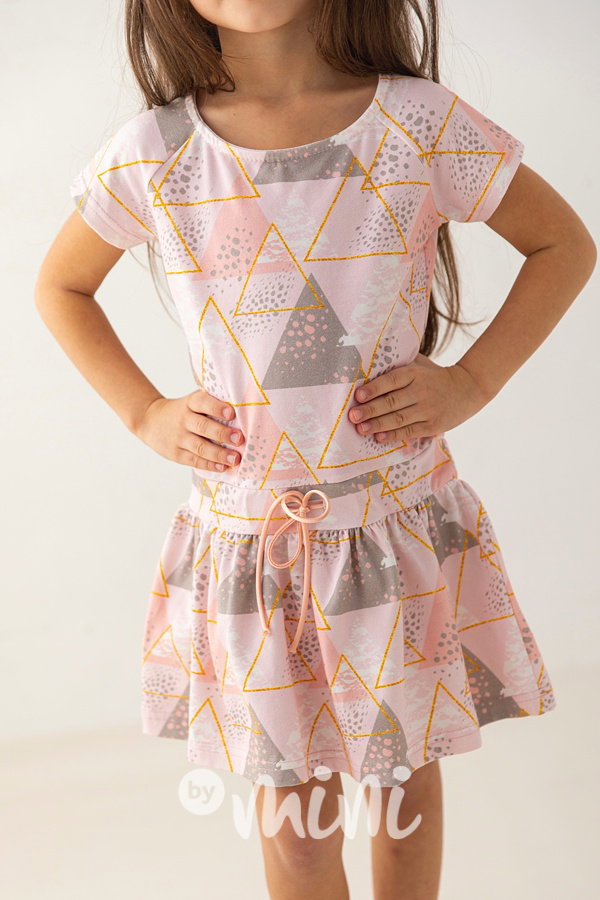 Lily Grey šaty triangle
