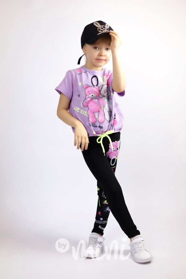 Teddies set lila