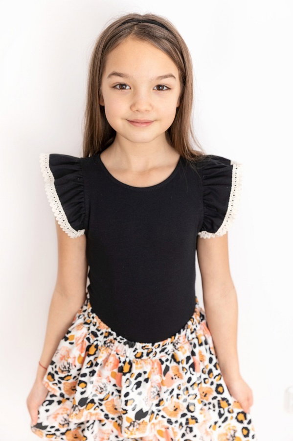 Lily Grey blůzka s krajkou black