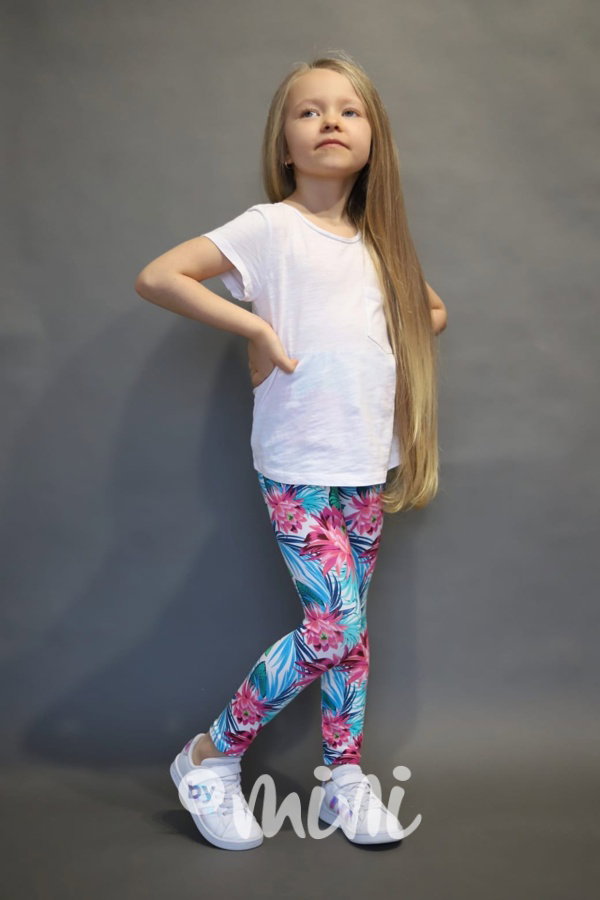 Royal tropic soft cotton legíny *Lily Grey*