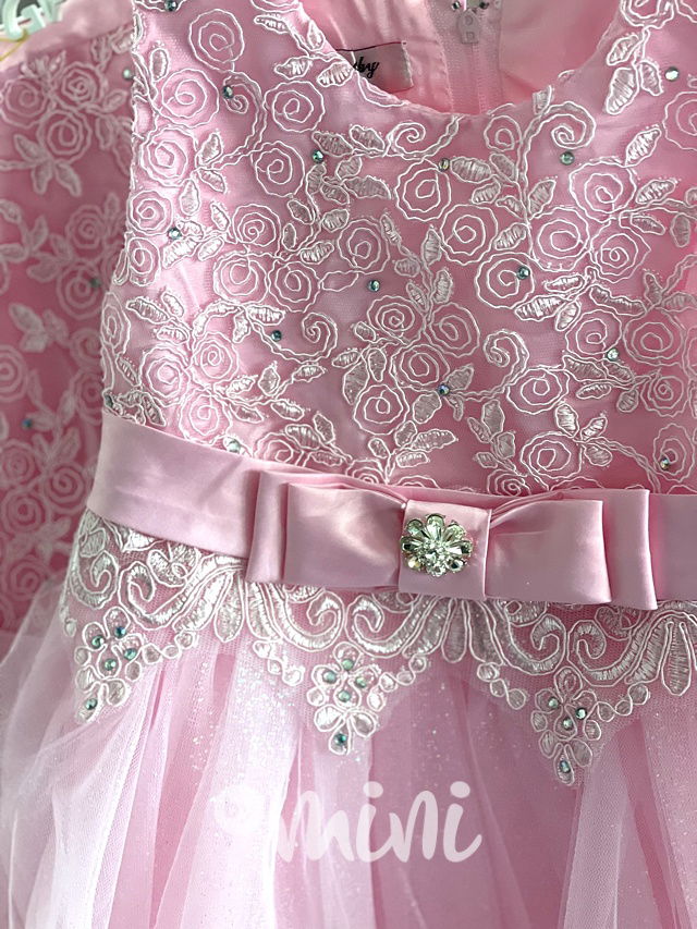 Slavnostní šaty s kamínky PINK dream