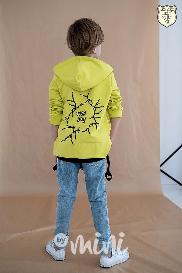 Voga boy mikina lemon