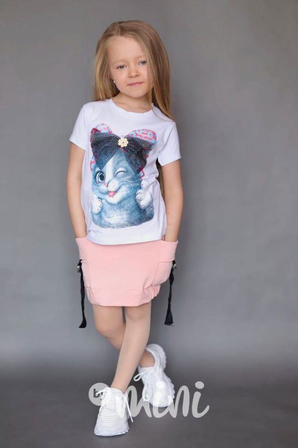 CAT 3-dílná souprava pink