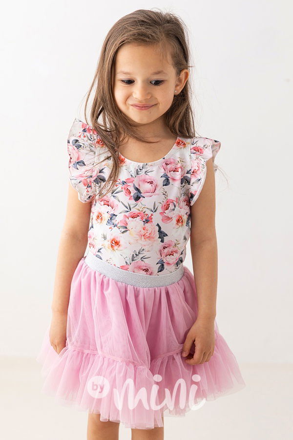 Lily Grey blůzka pastel roses