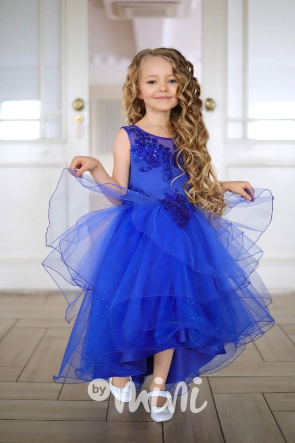PREMIUM luxusní šaty royal blue