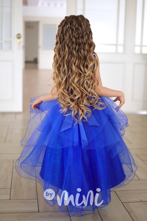 PREMIUM luxusní šaty royal blue