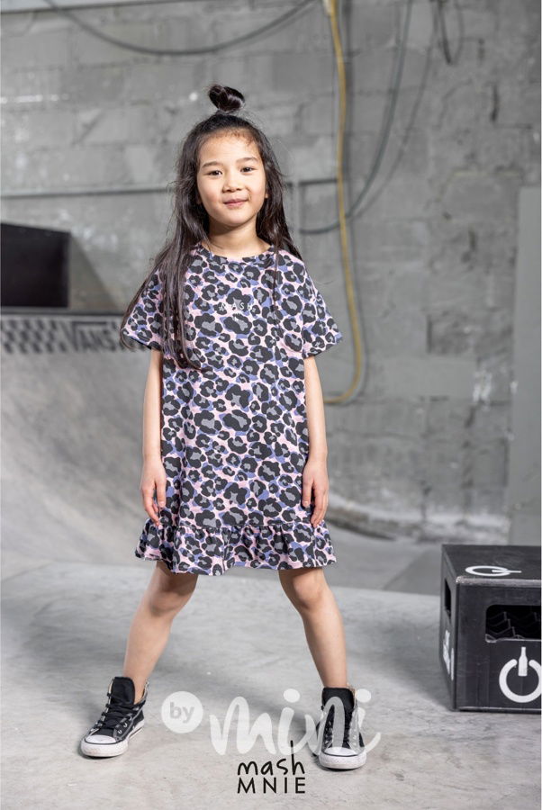 Mash Mnie šaty lila panterka