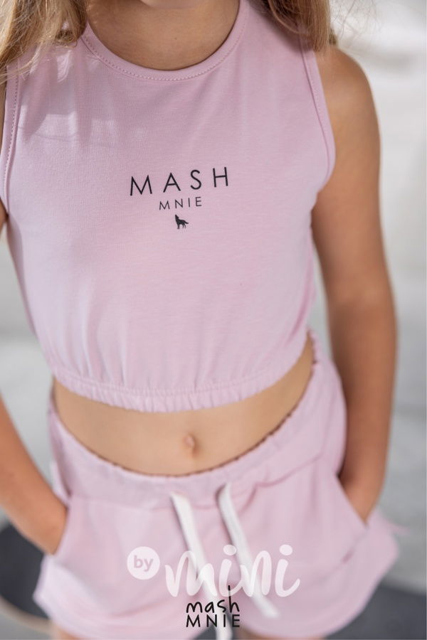 Mash Mnie crop top pink